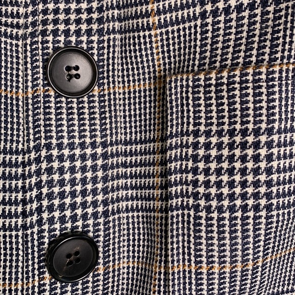 Veronica Beard Fisher Plaid Linen Blend Mini Skirt - Picture 6 of 6